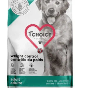 First Choice פירסט צ'ויס 10 ק"ג מזון יבש לכלבים בוגרים מכל הגזעים (לייט - הלת'י ווייט)