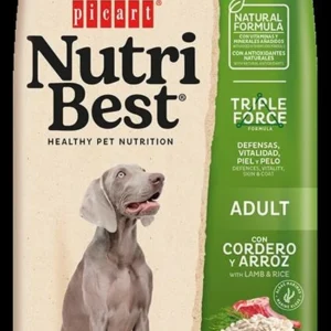 Nutribest, מזון לכלב כבש ואורז 15 ק"ג