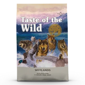 טייסט אוף דה ווילד ווטלנד: אוכל לכלבים – ברווז בר טרי - 12.2 ק״ג