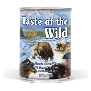טייסט אוף דה ווילד פסיפיק לכלבים– דג סלמון ברוטב - גדול Taste of the Wild Pacific Stream in Gravy