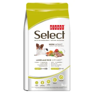 סלקט אוכל לכלבים קטנים על בסיס כבש, סופר פרימיום 8 ק"ג