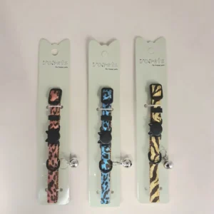 קולר לחתול דגם מנומר