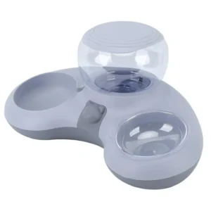 קערה לאוכל ומיכל למים